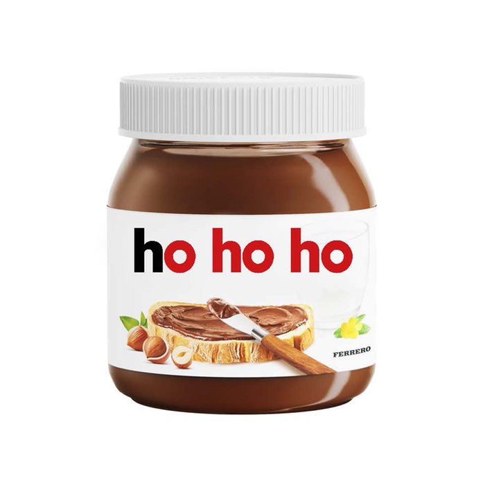 Nutella Christmas Ho Ho Ho Jar 350g