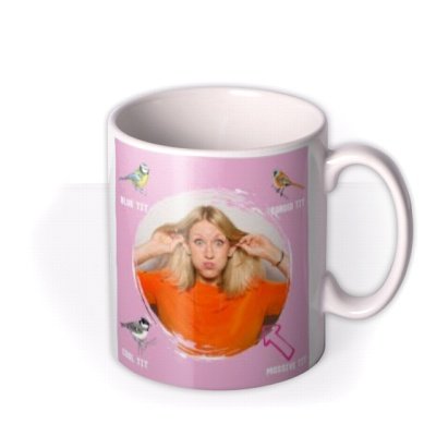 For Her Blue Bearded Coal Absolute Tit Funny Photo Upload Mug