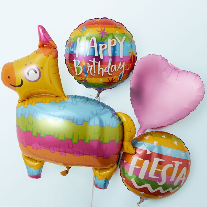 Fiesta Birthday Balloon Bundle
