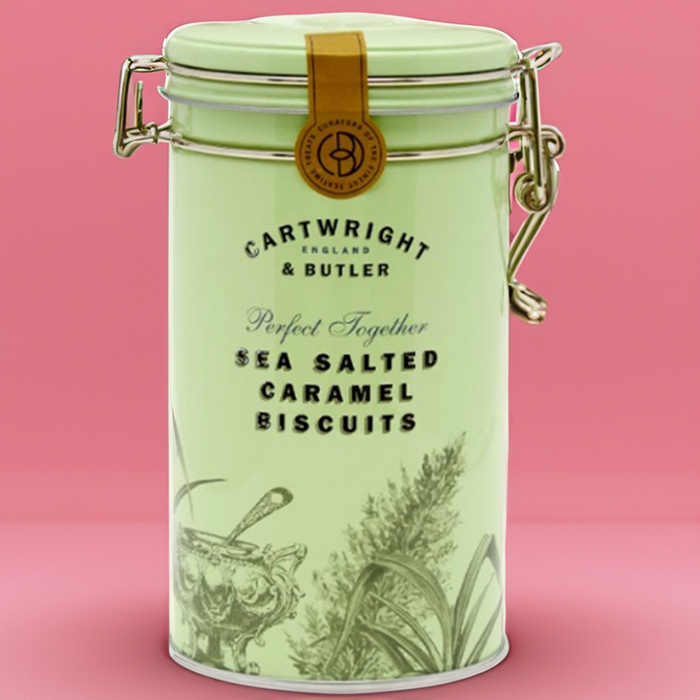 Cartwright & Butler Salted Caramel Biscuit Tin