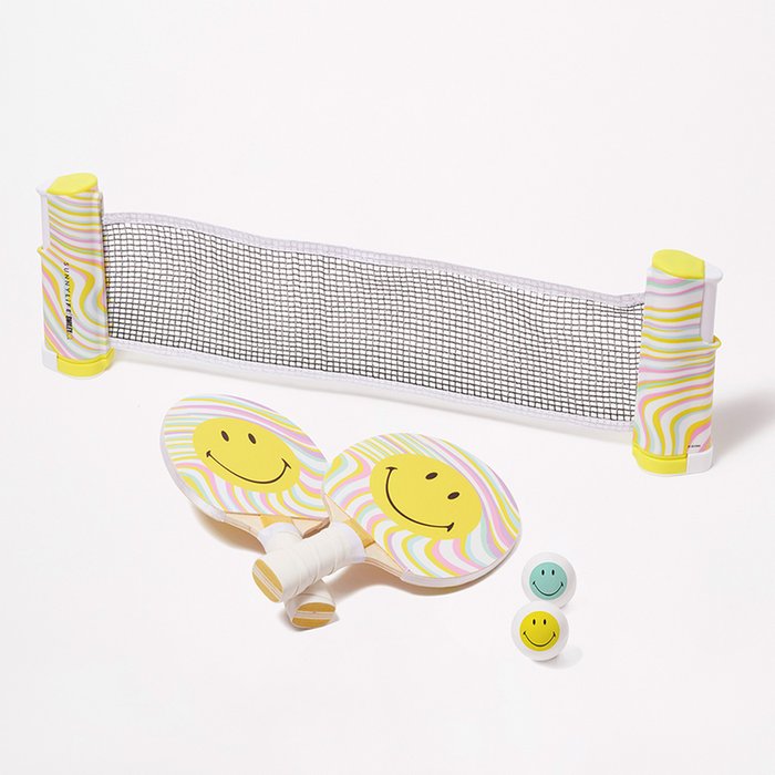Sunnylife Play on Smiley Table Tennis