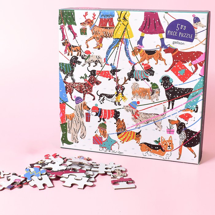 Winter Dogs Jigsaw Puzzle