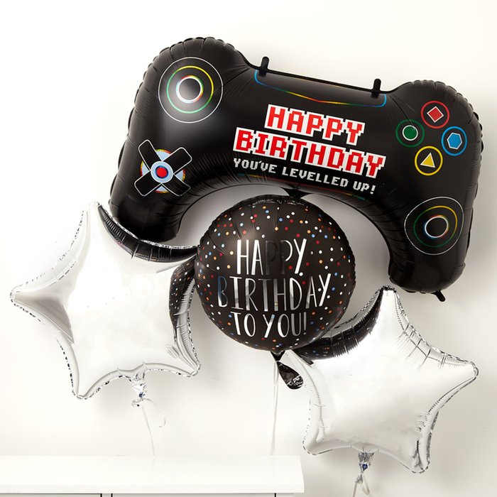 Gamer Birthday Balloon Bundle
