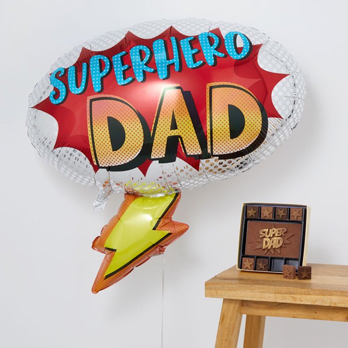 Giant Superhero Dad Gift Set