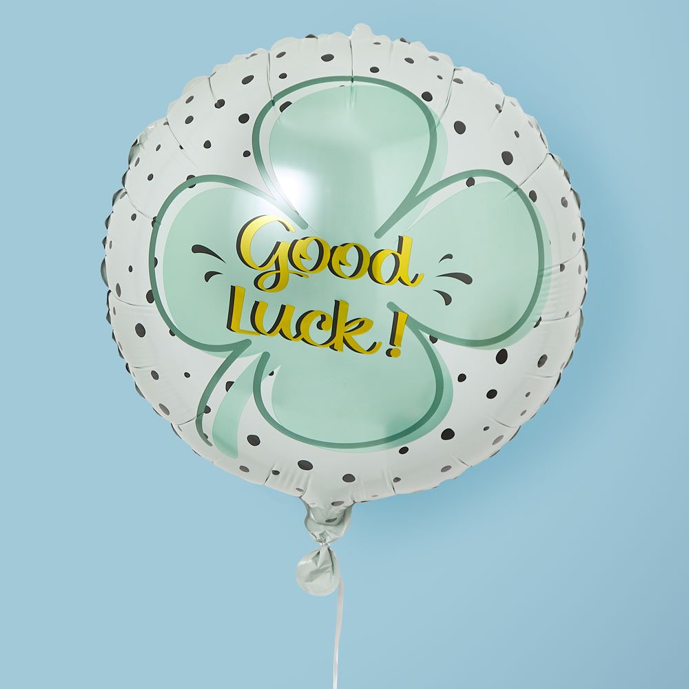 Good Luck Clover Balloon