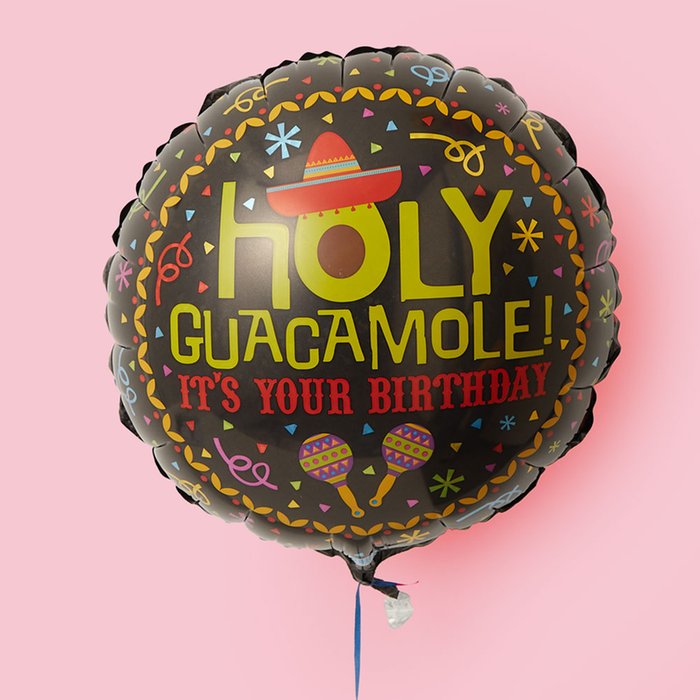 Holy Guacamole! Birthday Balloon