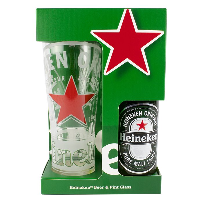 Heineken and Glass Gift Set
