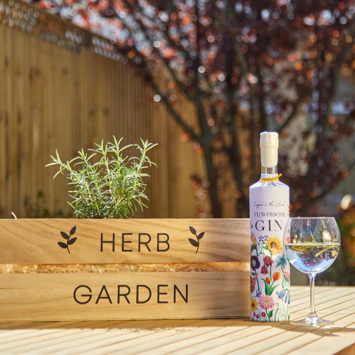 Herb Garden Planter & Gin