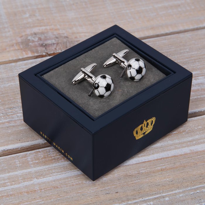 Harvey Makin Football Cufflinks