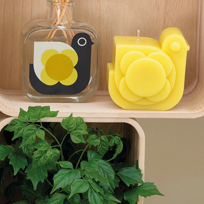 Orla Kiely Hen Candle Moonpig