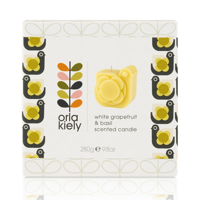 Orla Kiely Hen Candle Moonpig