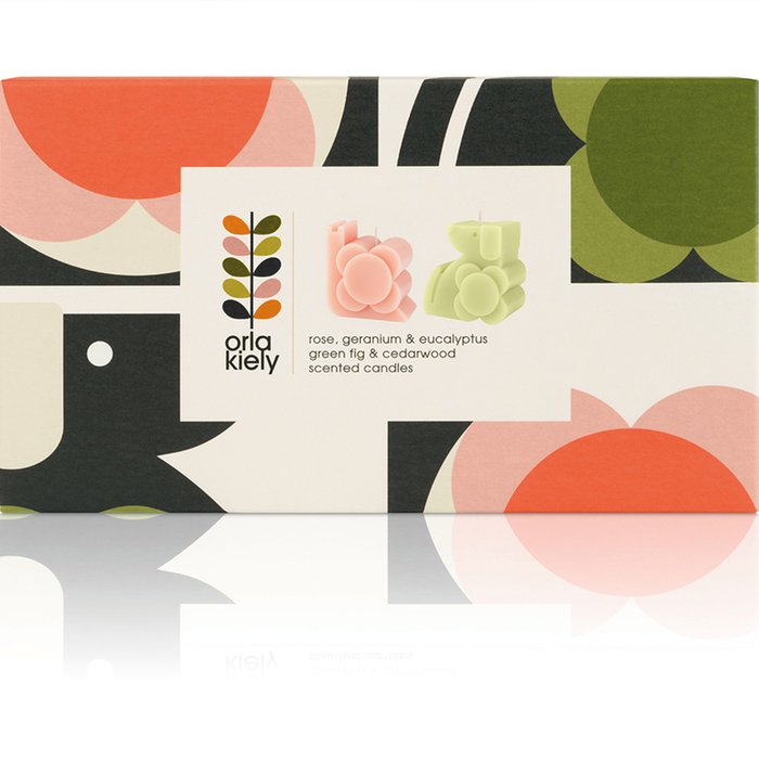 Orla Kiely Candle Set Moonpig