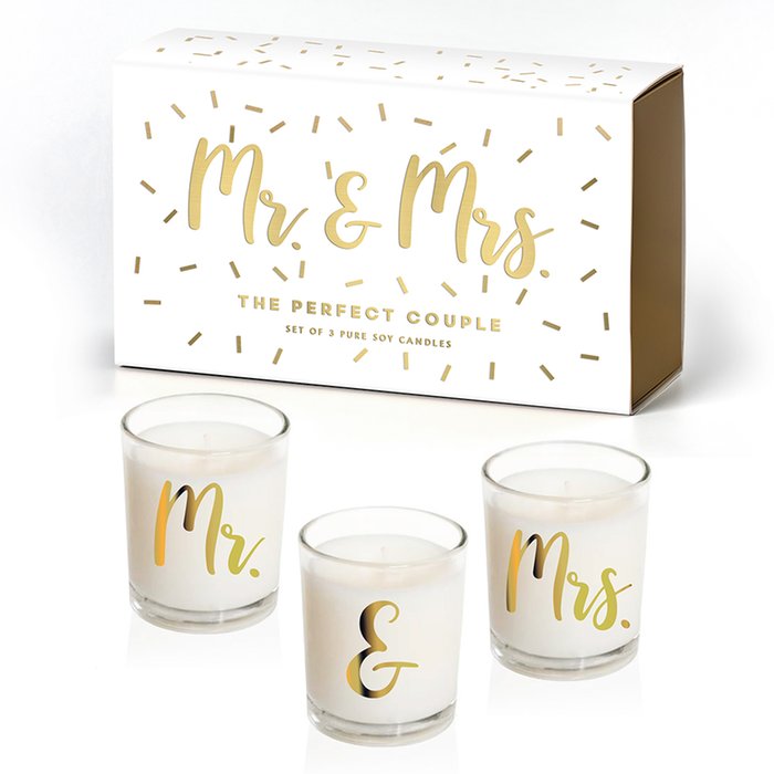 Aery Mr & Mrs Neroli and Lavender Candle Gift Set