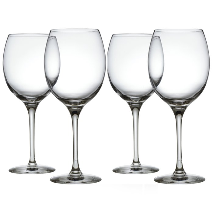 Alessi XL Crystal Wine Glasses Set of 4