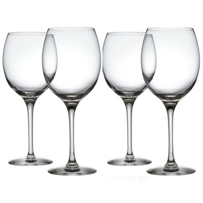 Alessi XL Crystal Wine Glasses Set of 4