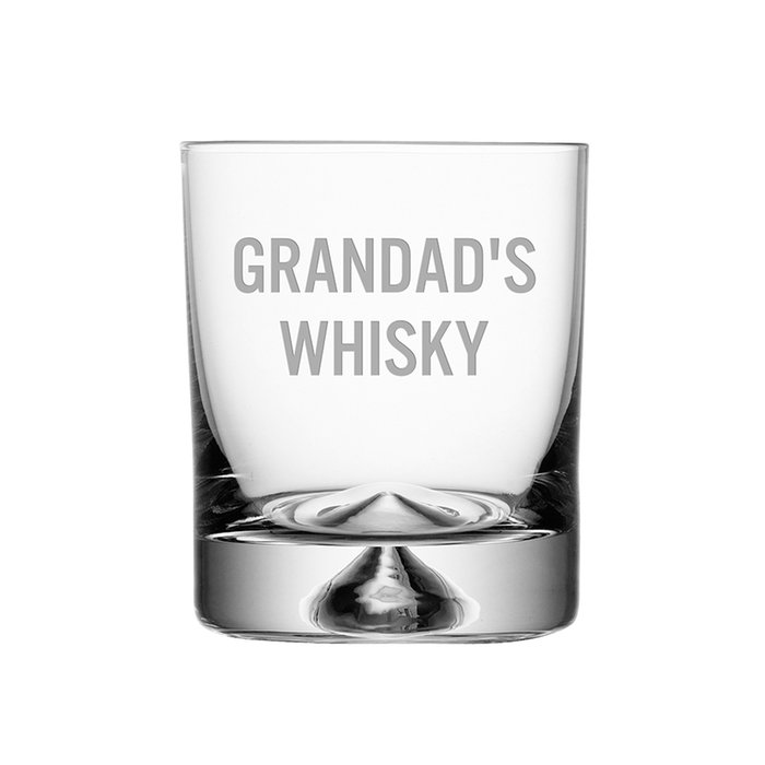 Grandad's Whisky Glass Tumbler