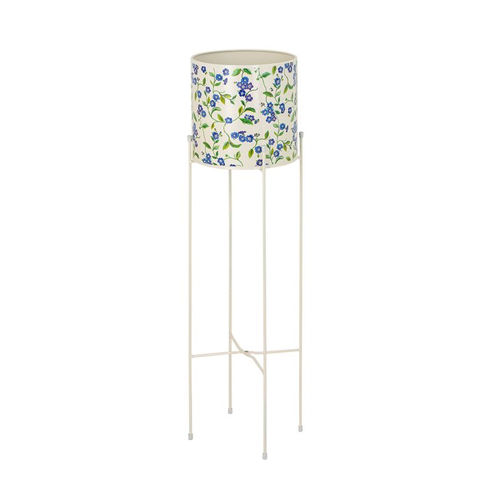 Cath Kidston Forget Me Not Indoor Plant Pot & Stand