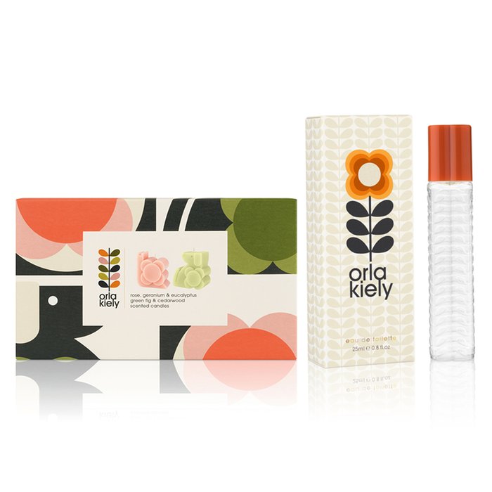 Orla Kiely Candle Duo With FREE Signature Fragrance