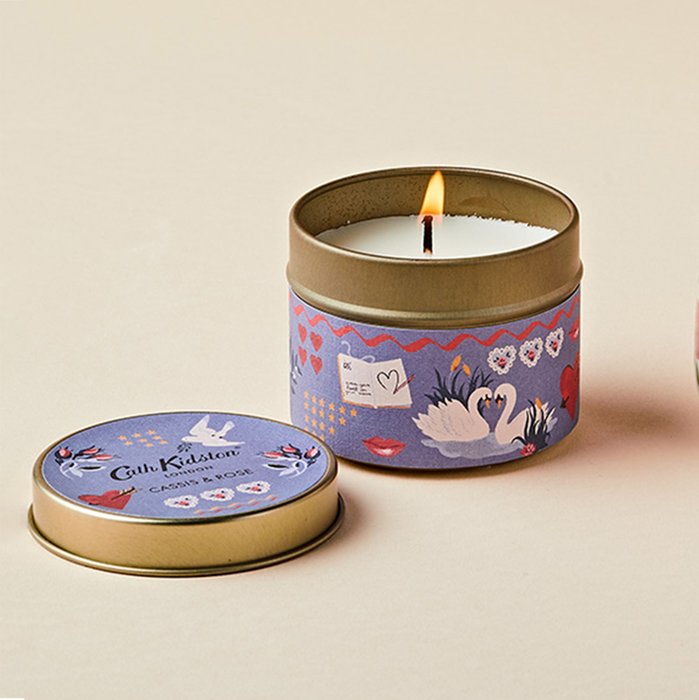 Cath Kidston Cassis and Rose Tin Candle