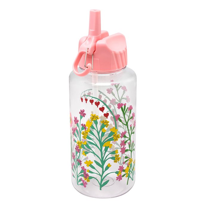 Cath Kidston Paper Pansies 1L Water Bottle Moonpig