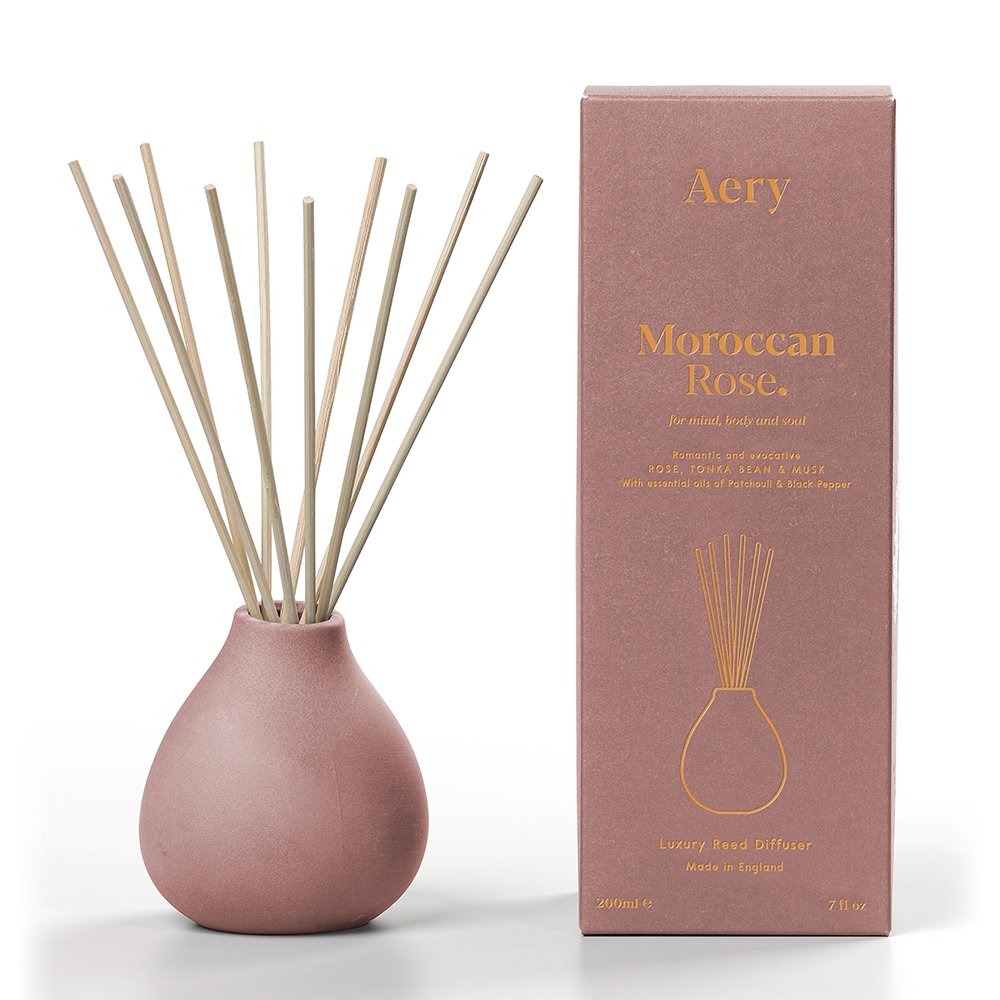 Aery Parisian Moroccan Rose Reed Diffuser