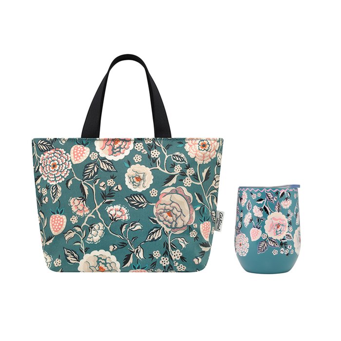 Cath Kidston Strawberry Garden Tote Bag & Travel Mug