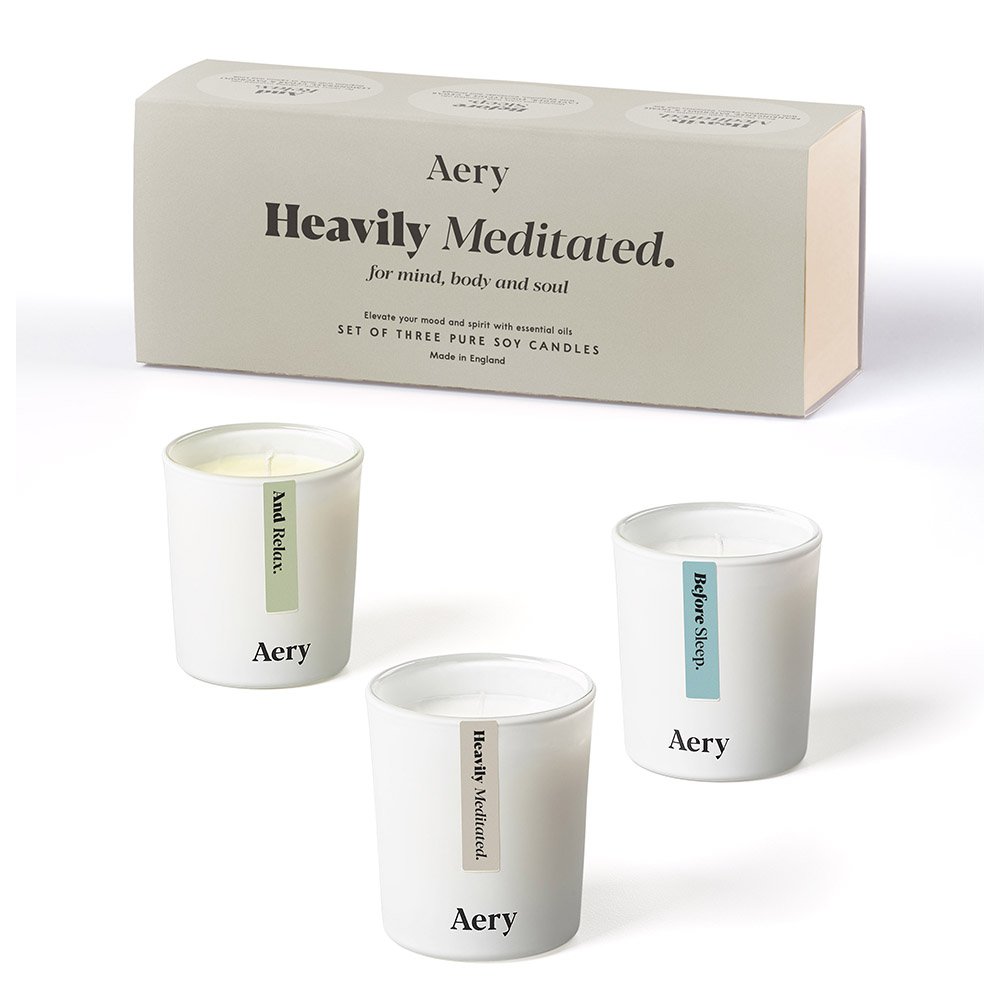 Aery Meditation Votive Candle Gift Set