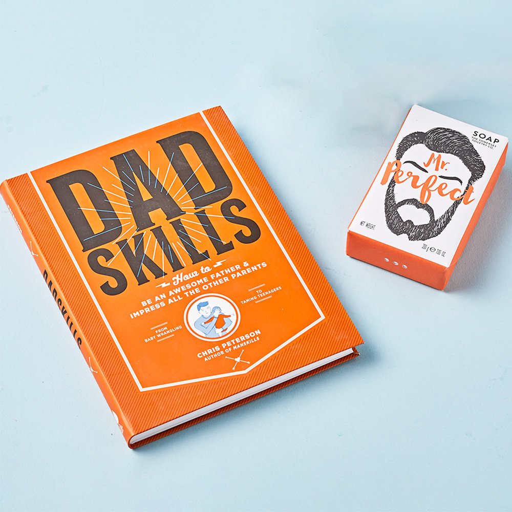 Moonpig Dad Skills Book & Soap Bundle