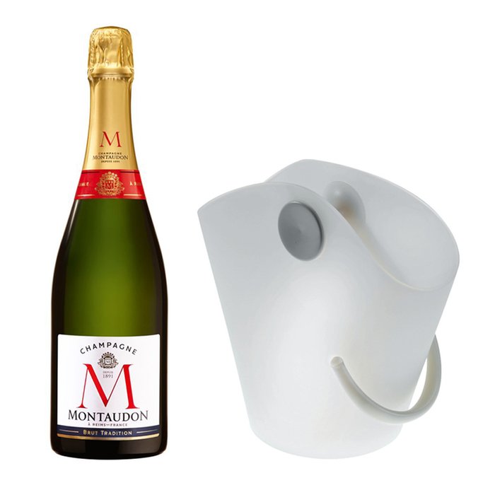 Alessi Mami XI Wine Cooler & Champagne Brut Montaudon Bundle