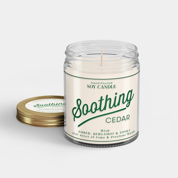 Aery Soothing Cedar Candle