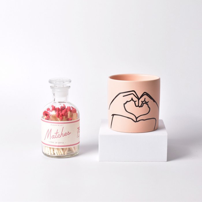 Love Ya Candle & Matches Gift Set Moonpig