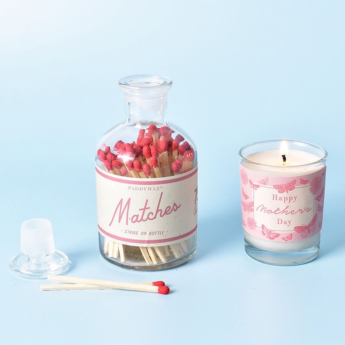 Happy Mother's Day Candle & Matches Bundle