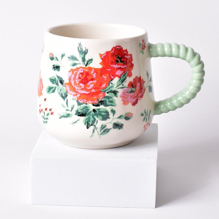 Cath Kidston Rose Cream Mug