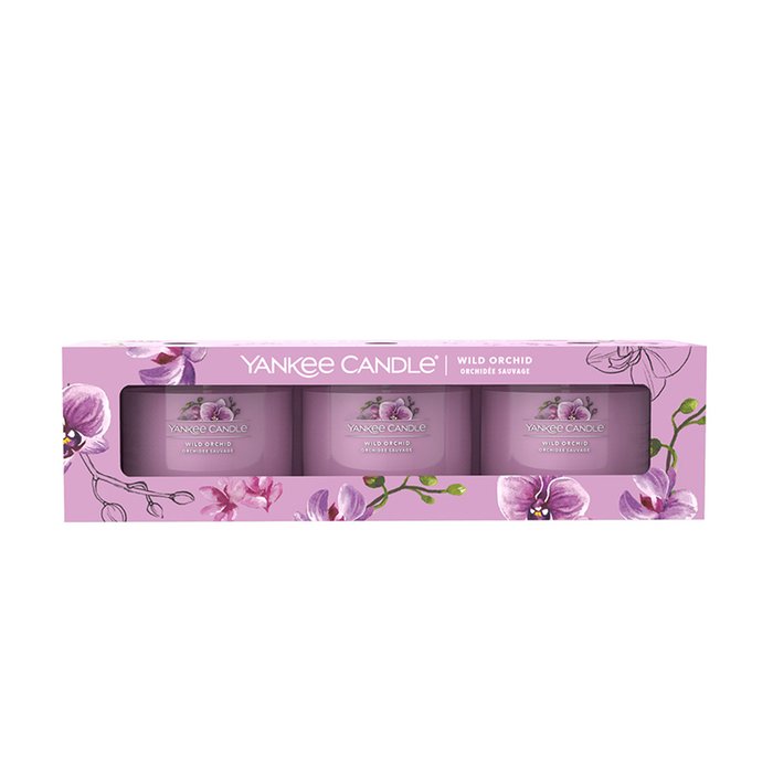 Yankee Candle Wild Orchid Votive Trio