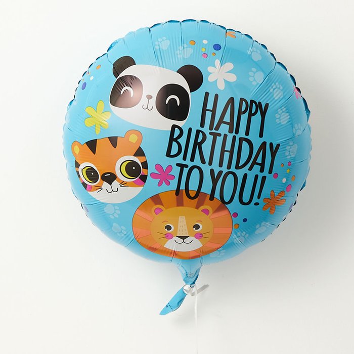 Happy Birthday to You Animal Balloon