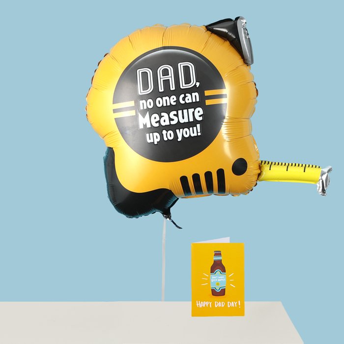 Giant Father's Day Tape Measure Balloon