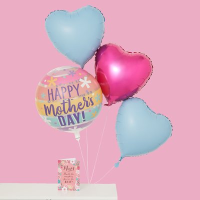 Happy Mother's Day Stripe Balloon Bundle