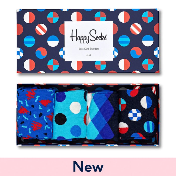 Happy Socks 4 Pack Gift Set