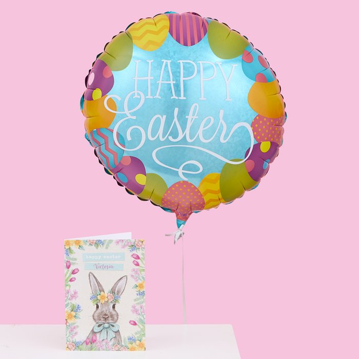 Happy Easter Eggs Balloon