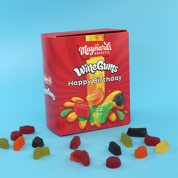 Maynards Wine Gums Happy Birthday (1.6kg) Moonpig