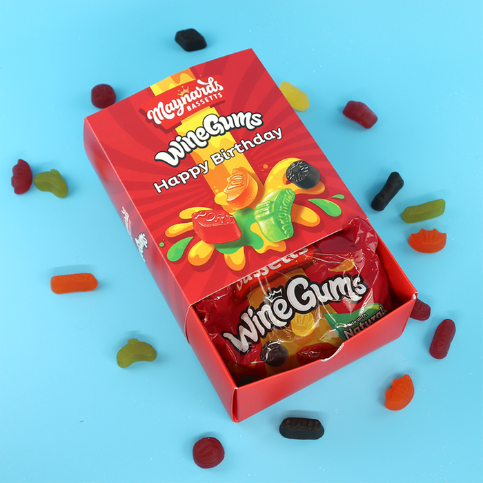 Maynards Wine Gums Happy Birthday (1.6kg) Moonpig