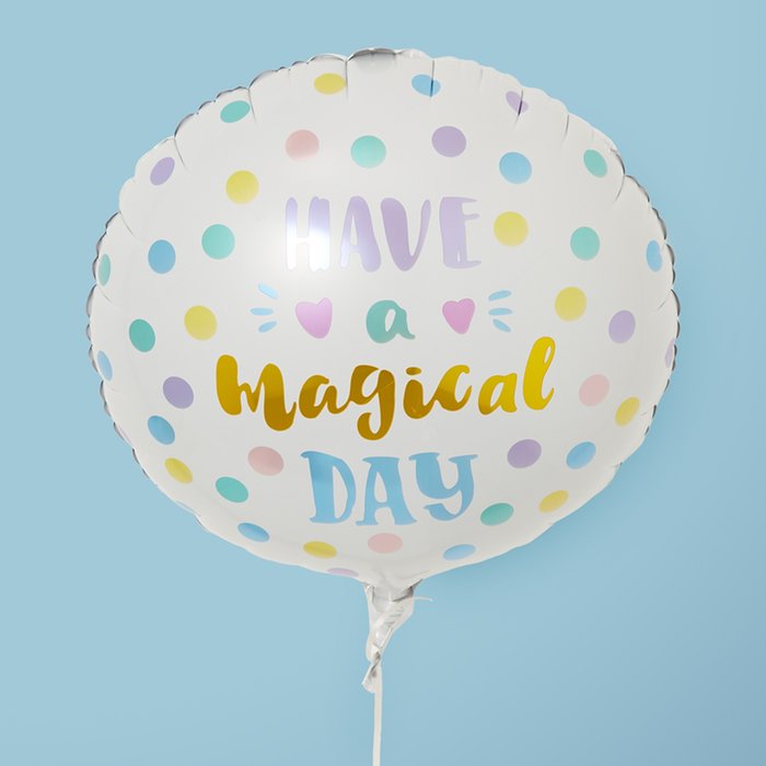 Magical Day Polka Dot Balloon