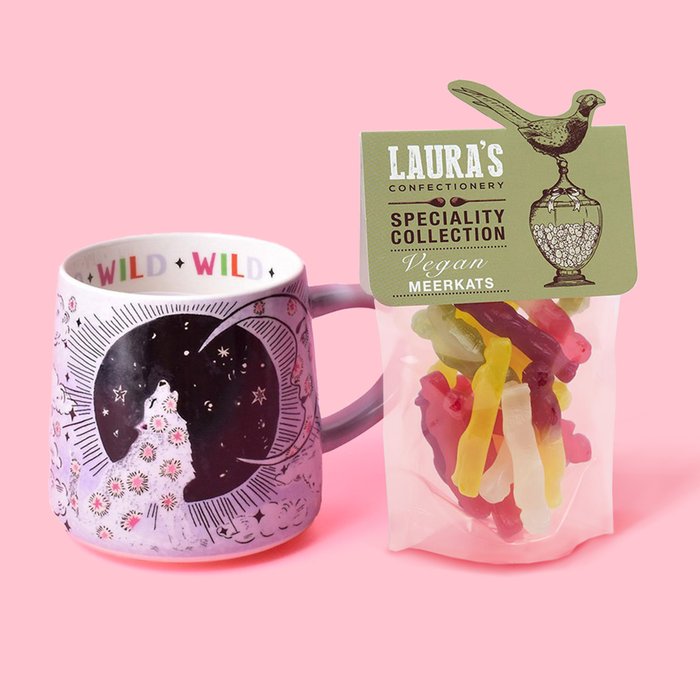 Vegan Sweets & Wild Mug Gift Set
