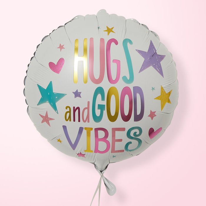 Hugs & Good Vibes Balloon