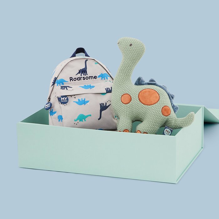 My 1st Years I'm Roarsome Backpack, Plush & Gift Box