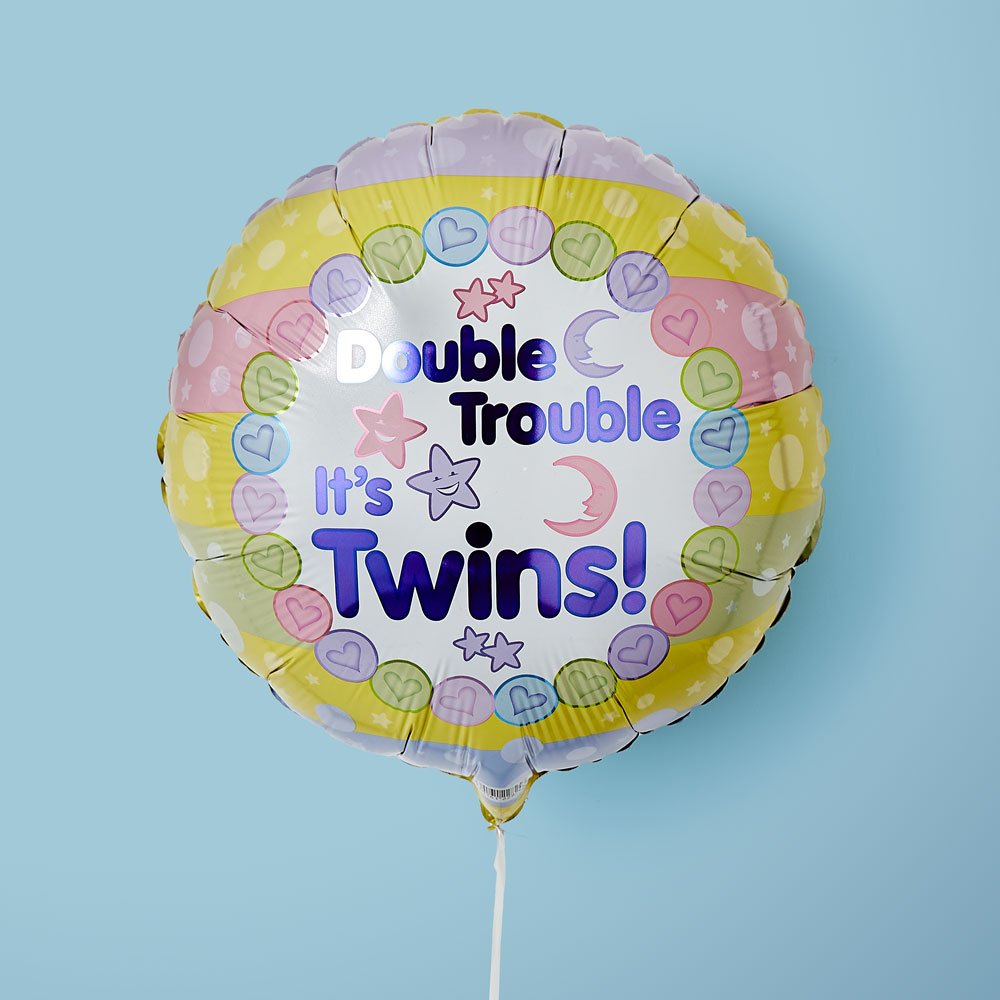 Moonpig Double Trouble Twins Balloon