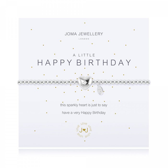 Joma Jewellery 'A Little Happy Birthday' Bracelet