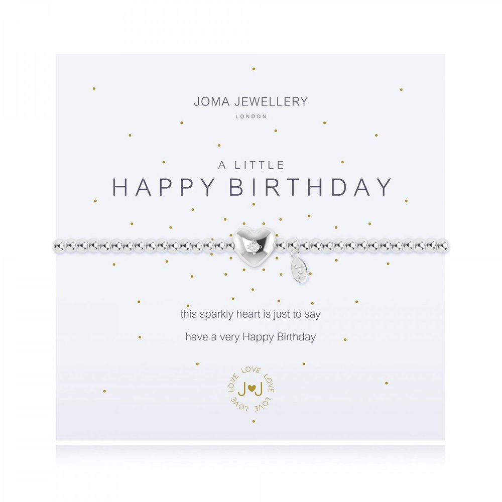 Joma Jewellery 'a Little Happy Birthday' Bracelet