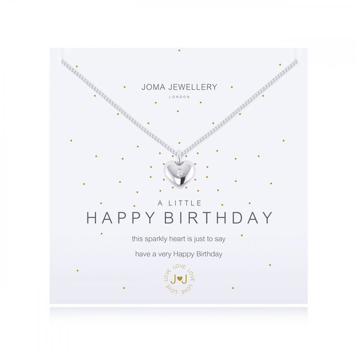Joma Jewellery 'A Little Happy Birthday' Necklace