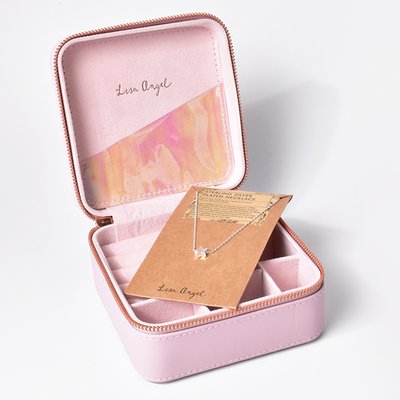 'You're a Star' Silver Star Necklace & Jewellery Case Bundle